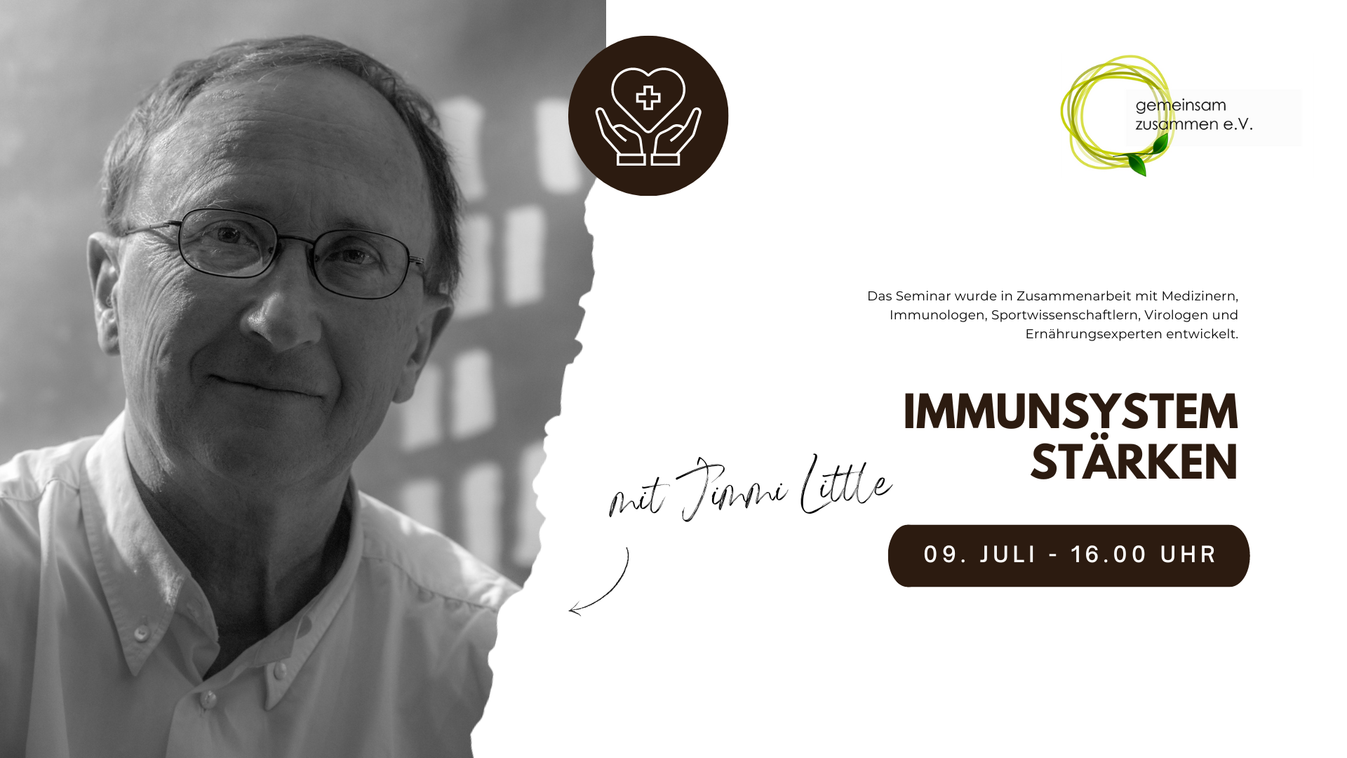 Immunsystem stärken - ein Seminar mit Jimmy Little